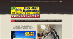 Desktop Screenshot of benchbuilttransmissions.com